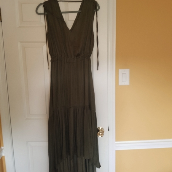Banana Republic Dresses & Skirts - Lonh Dress by Banana Republic. Olive gree.